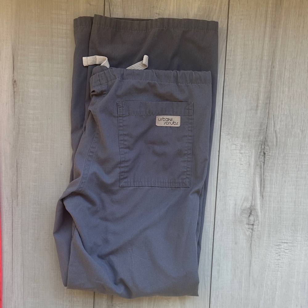 Urbane Blue Wide Leg Pants
